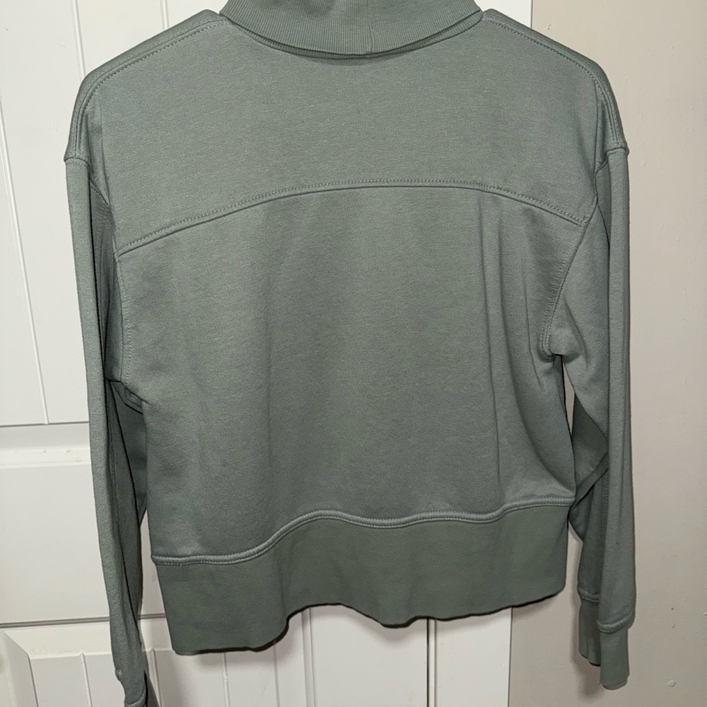 Zara Sage Green Cowl Neck Sweater - Picture 2 of 11